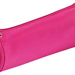 PAGNA trousse ronde tendance, en nylon, rose foncé