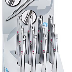 WEDO Stylo à bille 4 couleurs, rétractable, présentoir