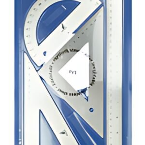 kangaro Kit de géométrie, inox, 4 pièces