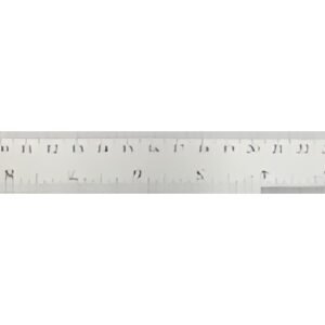 kangaro Règle en métal, inox, 450 mm