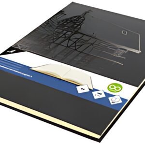 kangaro Cahier de croquis Design, 160 pages, A4, noir