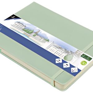 kangaro Cahier de croquis, couverture PU rigide, A5, menthe