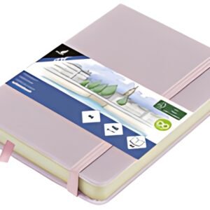 kangaro Cahier de croquis, couverture PU rigide, A4, lilas