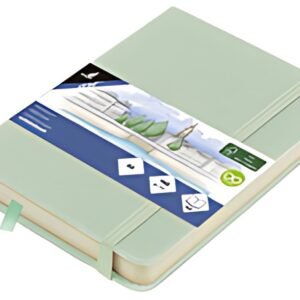 kangaro Cahier de croquis, couverture PU rigide, A4, menthe