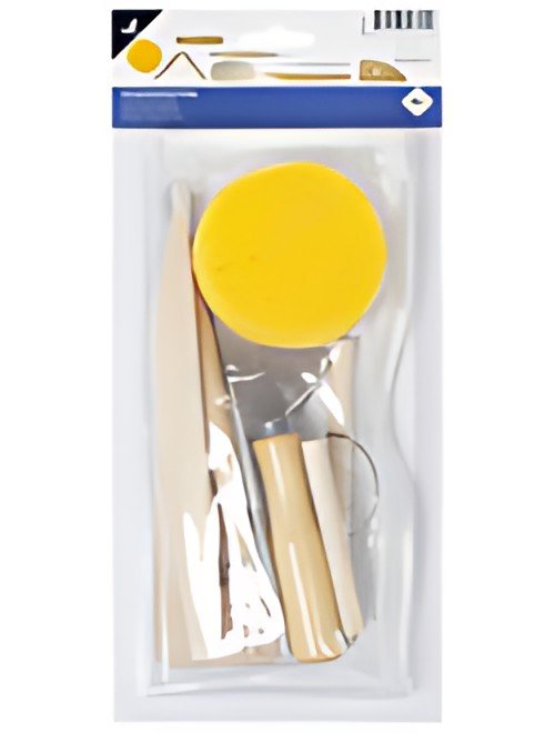 kangaro Jeu d'outils pour l'argile et la glaise, 8 pièces