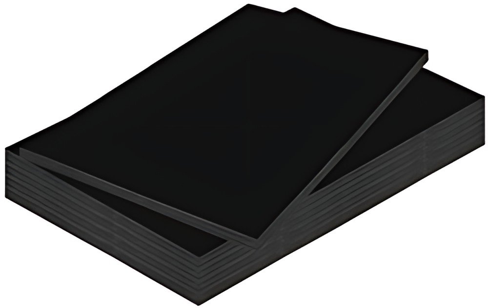 kangaro Carton plume, 500 x 700 mm, épaisseur: 10 mm, noir