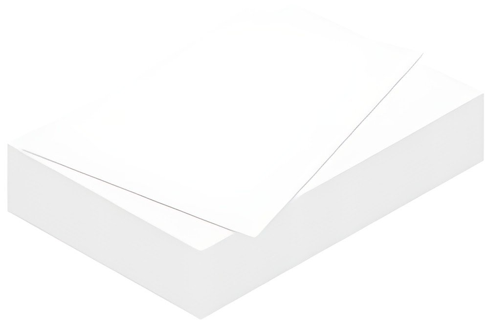 kangaro Carton plume, 700 x 1.000 mm, épaisseur: 3 mm, blanc