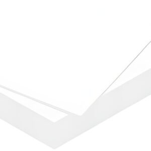 kangaro Carton plume, 700 x 1.000 mm, épaisseur: 5 mm, blanc