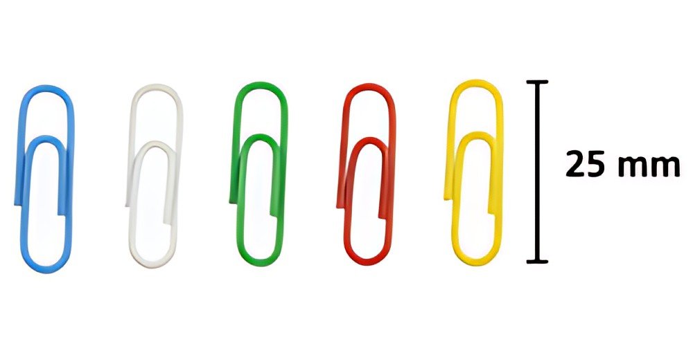 kangaro Trombone, gainé de plastique, 25 mm, assorti