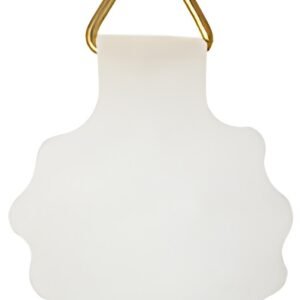 kangaro Attache pour cadre, diamètre: 30 mm, rond, blanc