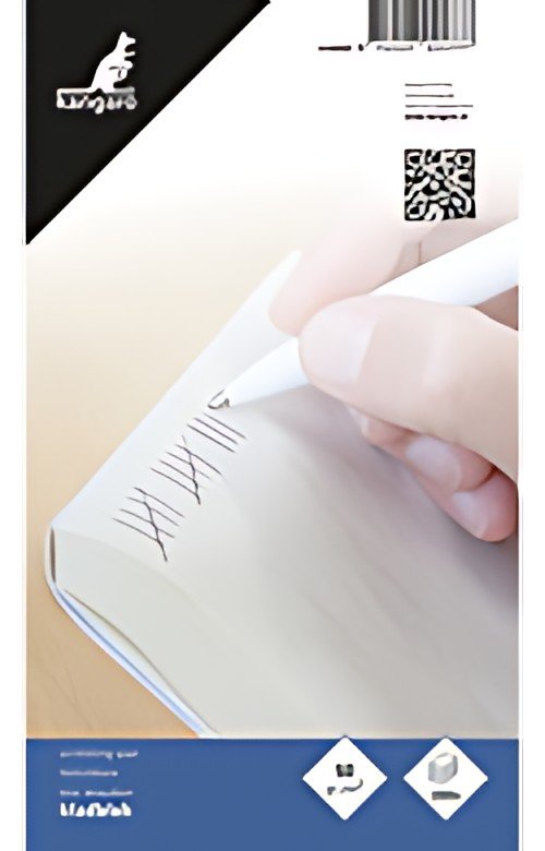 kangaro Bloc-notes, 67,5 x 110 mm, uni, 100 feuilles