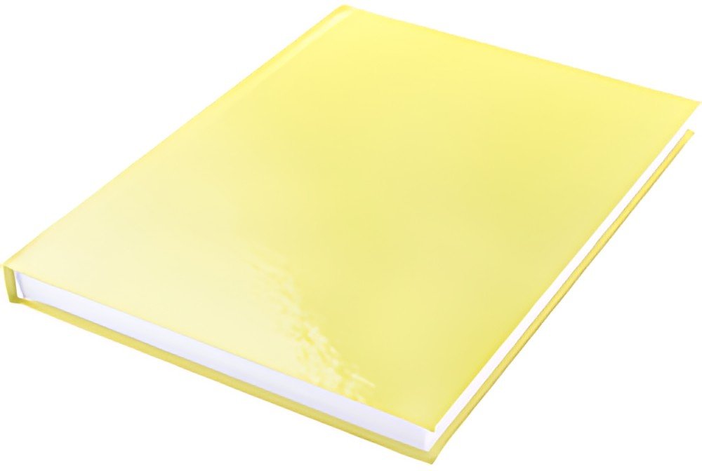 kangaro Cahier, A5, 160 pages, ligné, jaune pastel