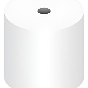 kangaro Rouleau de caisse, 57 mm x 46 m x 12 mm, blanc