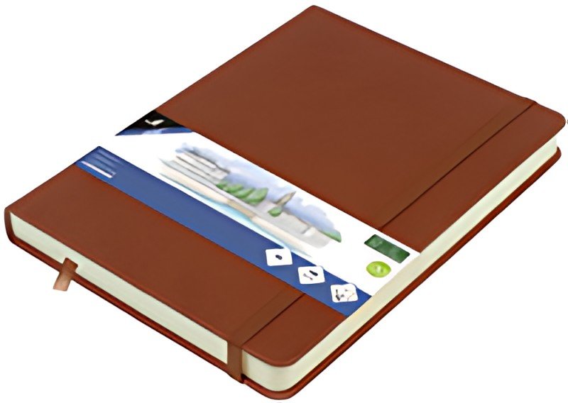 kangaro Cahier de croquis, 160 pages, A5, cognac