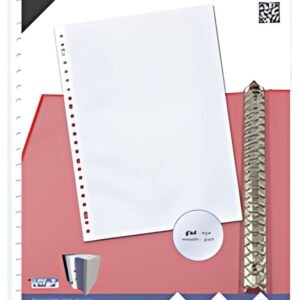 kangaro Pochette perforée, A4, PP, 0,12 mm, transparent