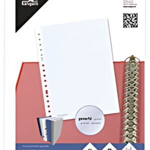 kangaro Pochette perforée, A5, PP, 0,12 mm, transparent
