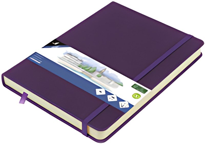 kangaro Cahier de croquis, 160 pages, A5, purple heart