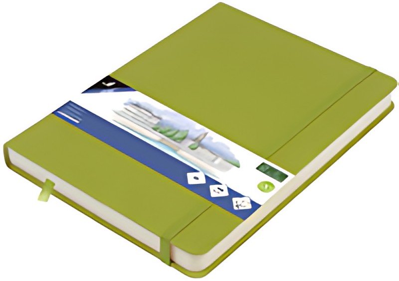 kangaro Carnet de croquis, 160 pages, A6, lime green