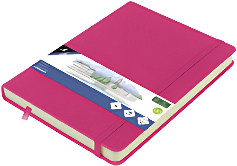 kangaro Carnet de croquis, 160 pages, A6, hot pink