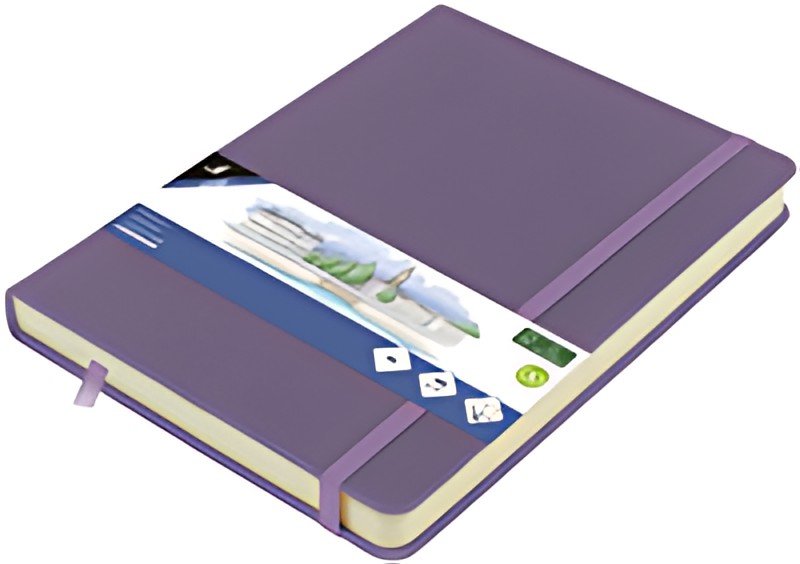 kangaro Carnet de croquis, 160 pages, A6, heather purple