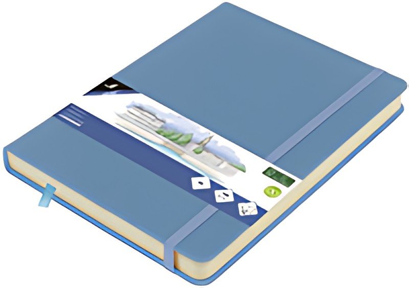 kangaro Carnet de croquis, 160 pages, A6, sky blue