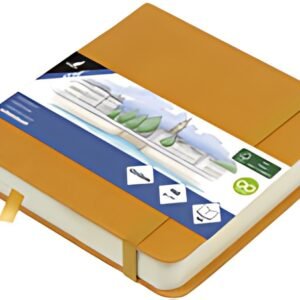 kangaro Carnet de croquis, 160 pages, 120x120 mm, ocre