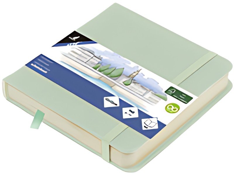 kangaro Carnet de croquis, 160 pages, 120x120 mm, menthe