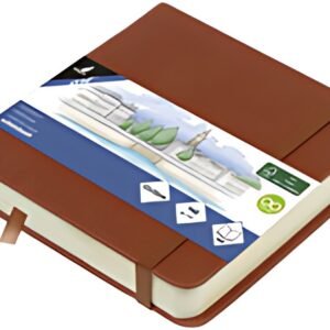 kangaro Carnet de croquis, 160 pages, 120x120 mm, cognac