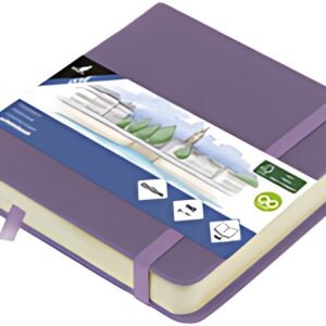 kangaro Carnet de croquis, 160 p., 120x120mm, heather purple
