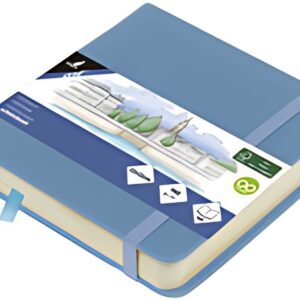 kangaro Carnet de croquis, 160 pages, 120x120 mm, sky blue