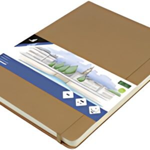 kangaro Cahier de croquis, 160 pages, A4, taupe