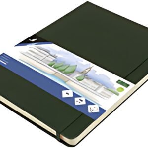 kangaro Cahier de croquis, 160 pages, A4, forest green