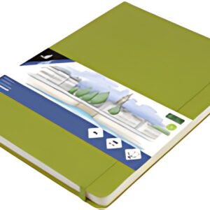 kangaro Cahier de croquis, 160 pages, A4, lime green