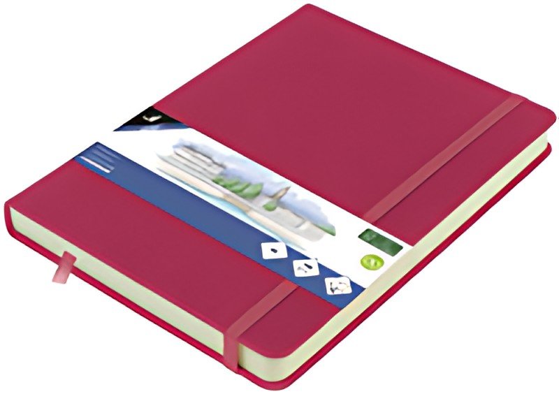 kangaro Cahier de croquis, 160 pages, A4, ruby