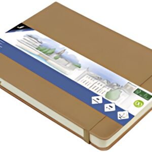 kangaro Cahier de croquis, 160 pages, A5 paysage, taupe