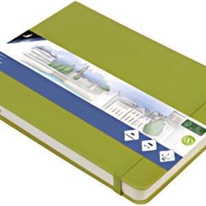 kangaro Cahier de croquis, 160 pages, A5 paysage, lime green