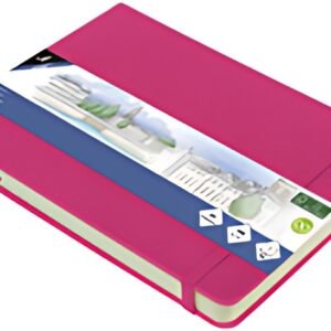 kangaro Cahier de croquis, 160 pages, A5 paysage, hot pink