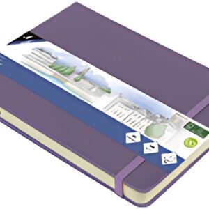 kangaro Cahier de croquis, 160p., A5 paysage, heather purple