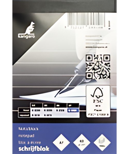 kangaro Bloc-notes A7, ligné, 100 feuilles