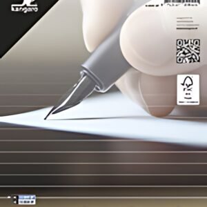 kangaro Bloc-notes à spirale, A5, ligné, 100 feuilles