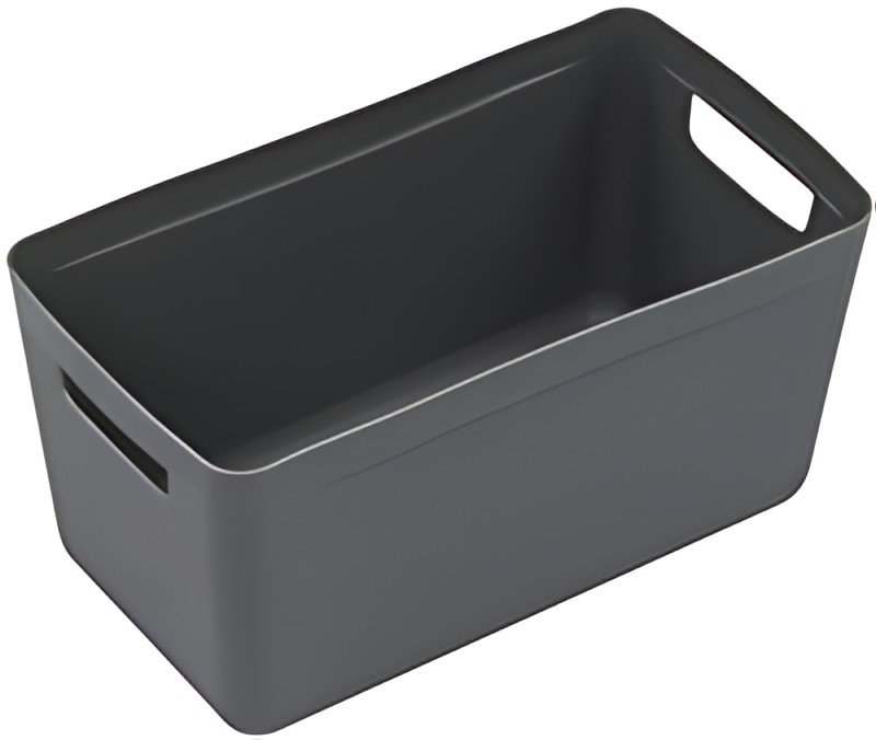 kangaro Boîte de rangement, PP, 8 litres, anthracite