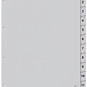 kangaro Intercalaire carton ECO, chiffres 1-12, 12 pièces