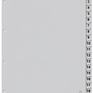 kangaro Intercalaire carton ECO, chiffres 1-20, 20 pièces