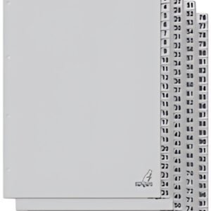 kangaro Intercalaire carton ECO, chiffres 1-100, 100 pièces
