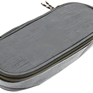 kangaro Trousse, ovale, en polyester, gris clair