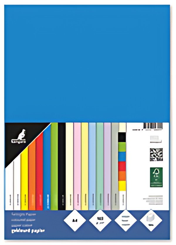 kangaro Papier multifonction, A4, 160 g/m2, bleu