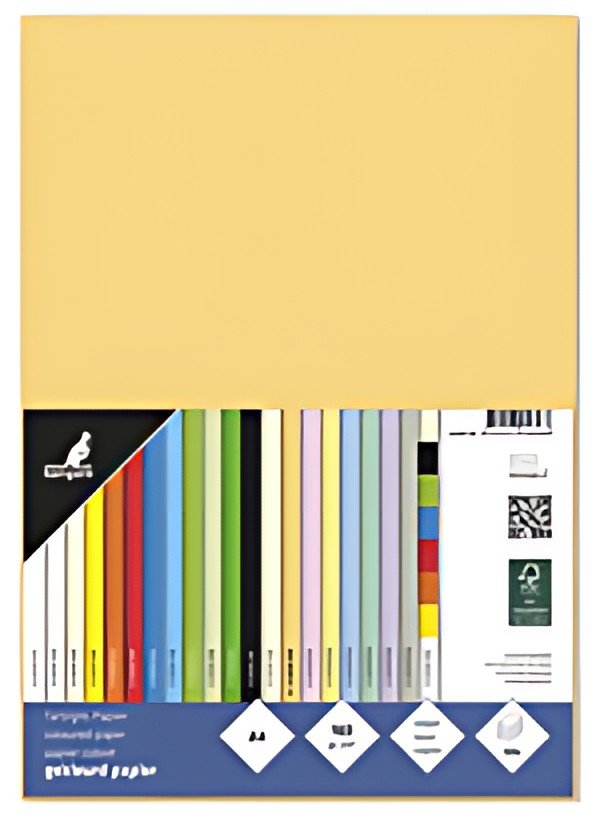 kangaro Papier multifonction, A4, 160 g/m2, chamois foncé