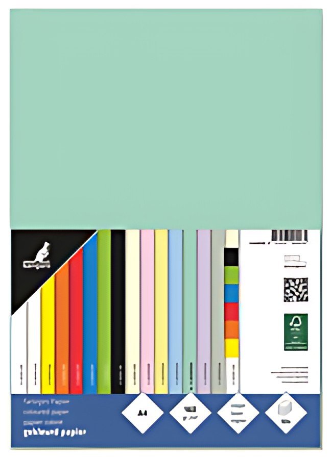 kangaro Multifunktionspapier, DIN A4, 160 g/qm, pastellgrün