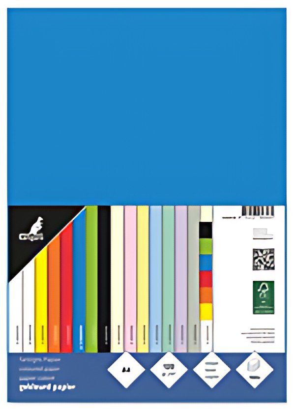 Papier multifonction Kangaro, DIN A4, 120 g/m², bleu
