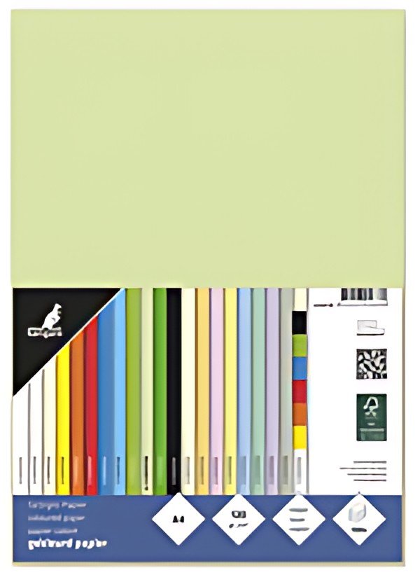 Papier multifonction Kangaro, DIN A4, 120 g/m², vert clair